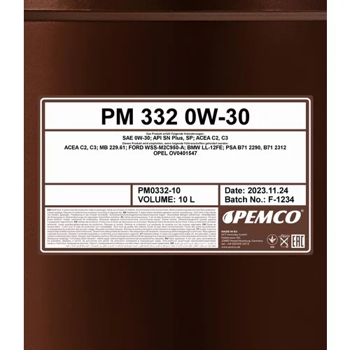 Motorový olej SCT - MANNOL PM0332-10 (SCT Mannol) - obr. 1