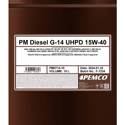 Motorový olej SCT - MANNOL PM0714-10 (SCT Mannol) - obr. 1