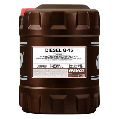 Motorový olej SCT - MANNOL PM0715-20