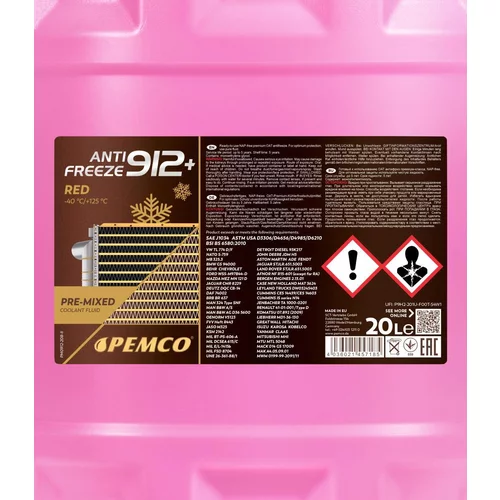 Nemrznúca kvapalina SCT - MANNOL PM0912-20 20L (SCT Mannol) - obr. 1