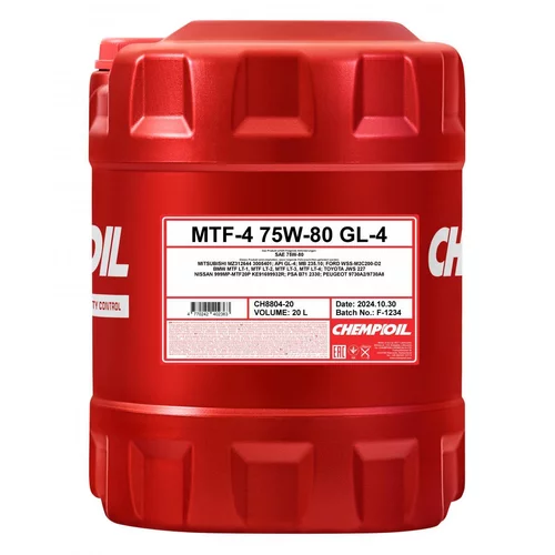 Olej do prevodovky SCT - MANNOL CH8804-20