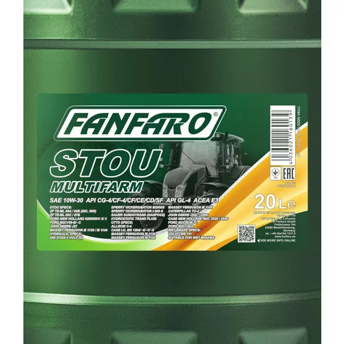 Motorový olej SCT - MANNOL FF2501-20 (SCT Mannol) - obr. 1
