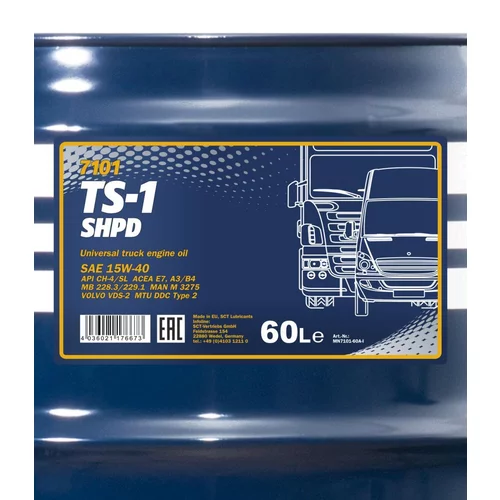 Motorový olej SCT - MANNOL MN7101-60 (SCT Mannol) - obr. 1
