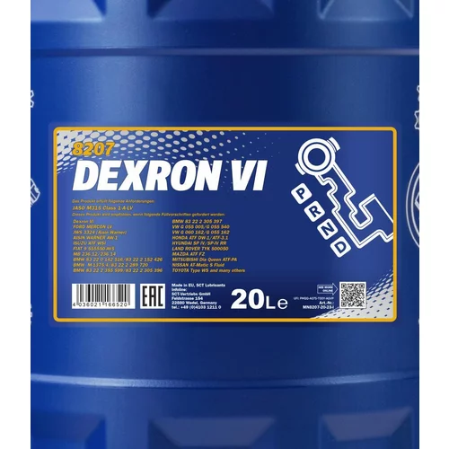 Olej do prevodovky SCT - MANNOL MN8207-20 (SCT Mannol) - obr. 1