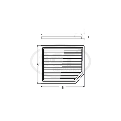 Filter vnútorného priestoru SCT - MANNOL SAK 166