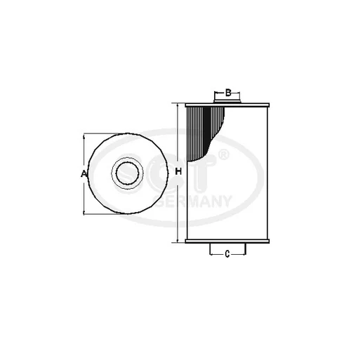 Olejový filter SCT - MANNOL SH 4051 P (SCT Mannol) - obr. 3