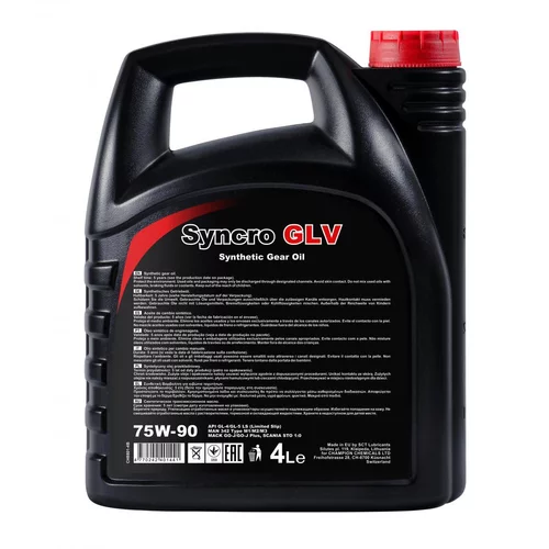 Prevodový olej CHEMPIOIL SYNCRO GLV GL-5 75W-90 4L (SCT Mannol) - obr. 1