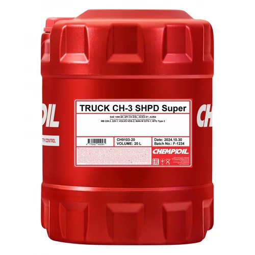 Motorový olej SCT - MANNOL CH9103-20 (SCT Mannol)