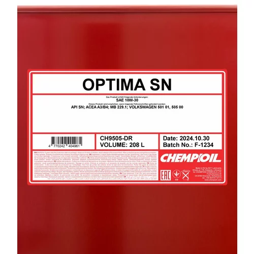 Motorový olej SCT - MANNOL CH9505-DR (SCT Mannol) - obr. 1