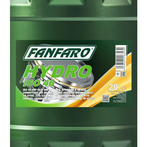 Hydraulický olej FF2102-20 /FANFARO/ - obr. 1