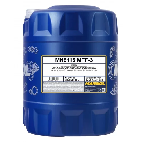 Olej do prevodovky SCT - MANNOL MN8115-20