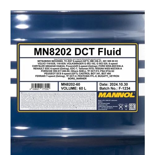Olej do prevodovky SCT - MANNOL MN8202-60 (SCT Mannol) - obr. 1