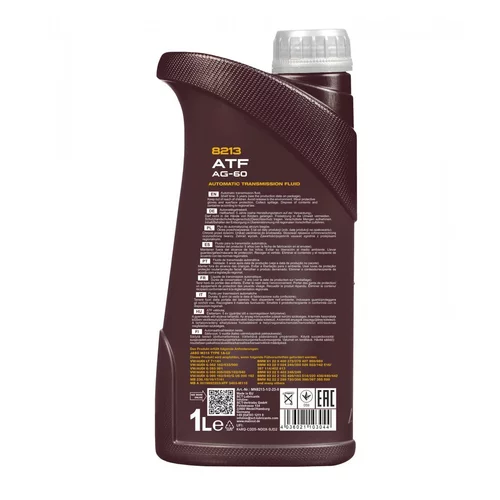 Prevodový olej MANNOL 8213 ATF AG60 1L (SCT Mannol) - obr. 1