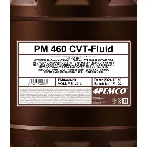 Olej do prevodovky SCT - MANNOL PM0460-20 (SCT Mannol) - obr. 1
