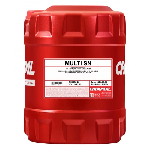 Motorový olej SCT - MANNOL CH9506-20