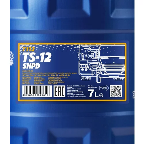Motorový olej SCT - MANNOL MN7112-7 (SCT Mannol) - obr. 1
