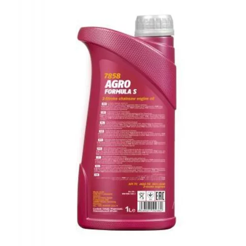 Motorový olej MANNOL 7858 AGRO FORMULA S 1L (SCT Mannol) - obr. 1