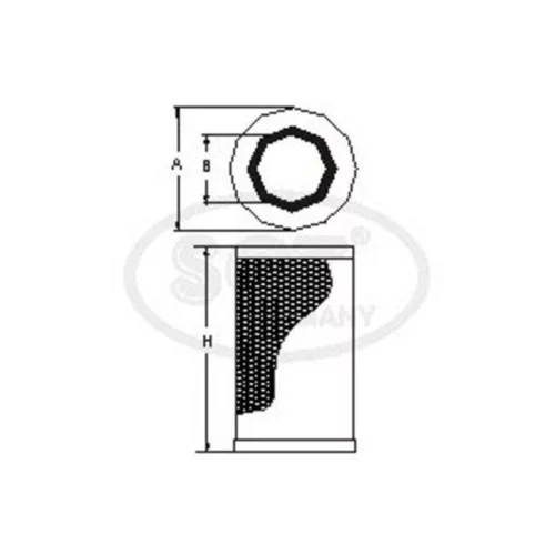 Vzduchový filter SCT - MANNOL SB 901 (SCT Mannol) - obr. 2