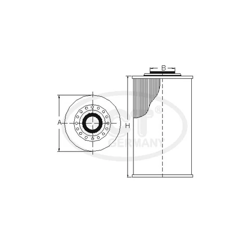 Olejový filter SCT - MANNOL SH 403 (SCT Mannol) - obr. 3