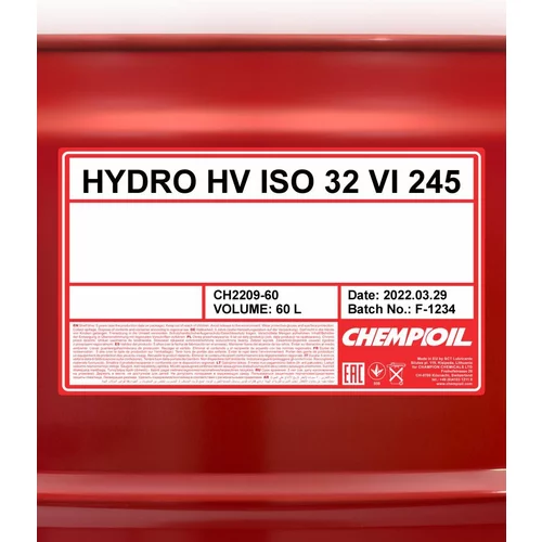 Hydraulický olej SCT - MANNOL CH2209-60 (SCT Mannol) - obr. 1
