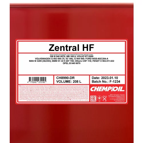 Hydraulický olej SCT - MANNOL CH8990-DR (SCT Mannol) - obr. 1