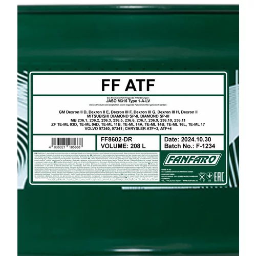 Olej do prevodovky SCT - MANNOL FF8602-DR (SCT Mannol) - obr. 1