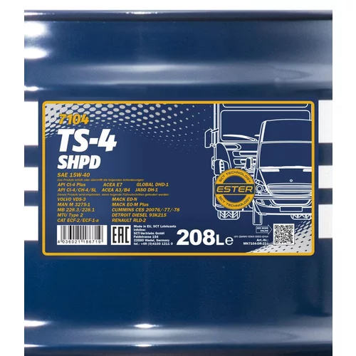 Motorový olej SCT - MANNOL MN7104-DR (SCT Mannol) - obr. 1