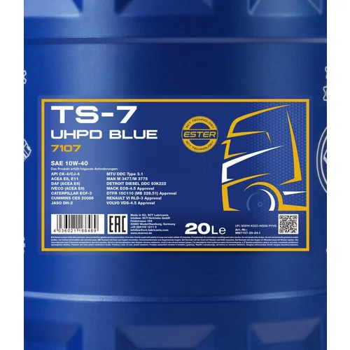 Motorový olej SCT - MANNOL MN7107-20 (SCT Mannol) - obr. 1