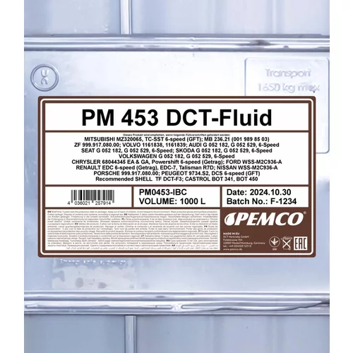 Olej do prevodovky SCT - MANNOL PM0453-IBC (SCT Mannol) - obr. 1