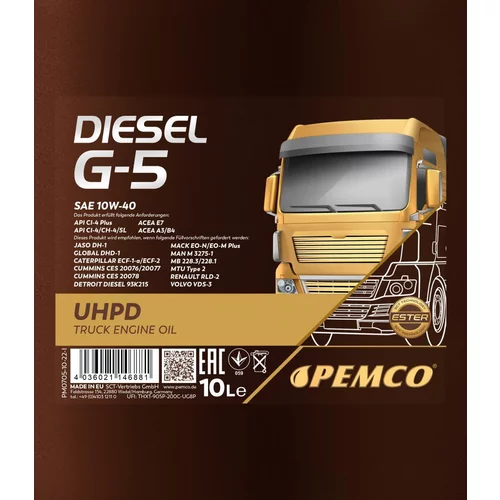 Motorový olej SCT - MANNOL PM0705-10 (SCT Mannol) - obr. 1