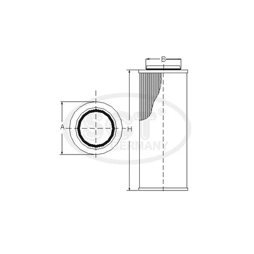 Olejový filter SCT - MANNOL SH 4702