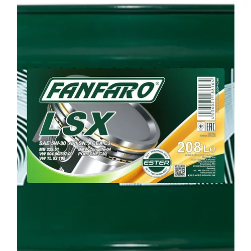 Motorový olej SCT - MANNOL FF6701-DR (SCT Mannol) - obr. 1