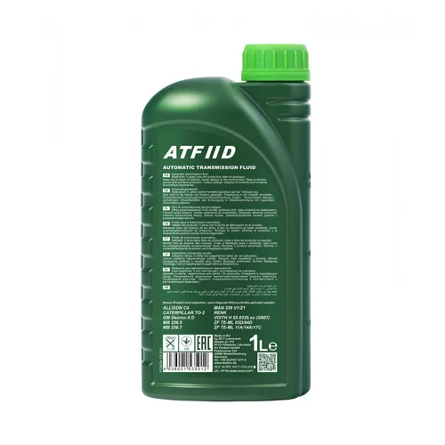 Prevodový olej FANFARO ATF II DEXRON II 1L (SCT Mannol) - obr. 1
