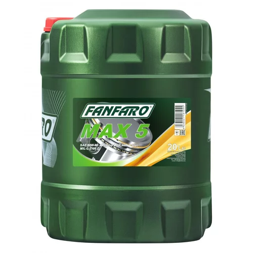 Prevodový olej FANFARO 80W-90 MAX 5 GL5 GL-5 20L