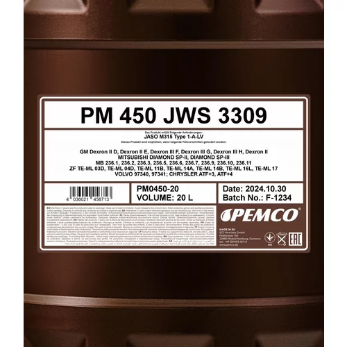 Olej do prevodovky SCT - MANNOL PM0450-20 (SCT Mannol) - obr. 1