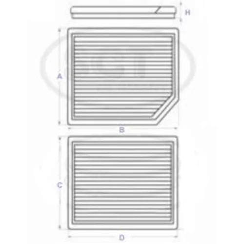 Filter vnútorného priestoru SCT - MANNOL SAK 171 (SCT Mannol) - obr. 2