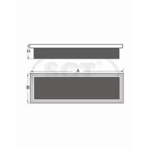 Vzduchový filter SCT - MANNOL SB 2219 (SCT Mannol) - obr. 2