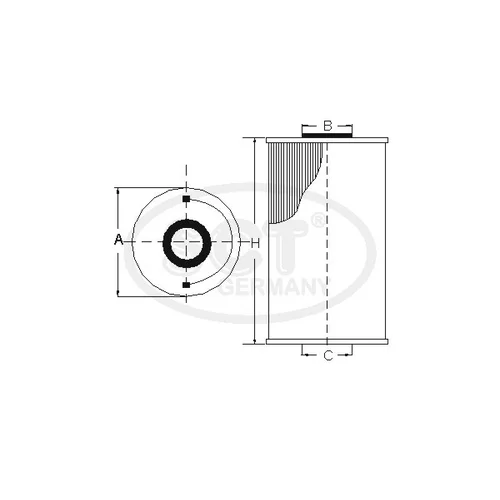 Palivový filter SCT - MANNOL SC 7046 P (SCT Mannol) - obr. 1