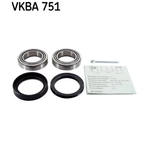 Ložisko kolesa - opravná sada SKF VKBA 751