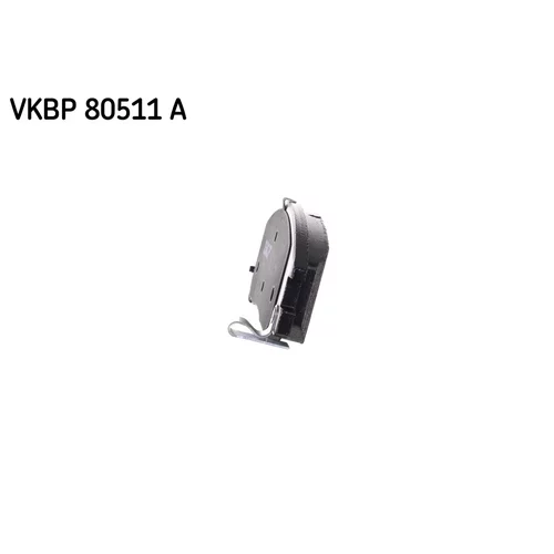 Sada brzdových platničiek kotúčovej brzdy VKBP 80511 A /SKF/ - obr. 1