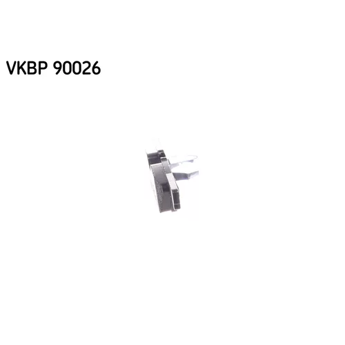 Sada brzdových platničiek kotúčovej brzdy VKBP 90026 /SKF/ - obr. 3