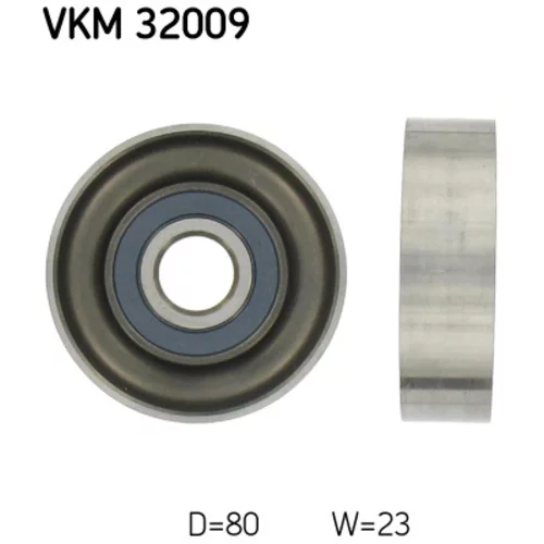 Vratná/vodiaca kladka rebrovaného klinového remeňa VKM 32009 /SKF/