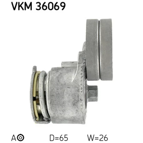 Napinák rebrovaného klinového remeňa VKM 36069 /SKF/ - obr. 2