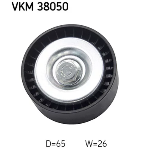 Vratná/vodiaca kladka rebrovaného klinového remeňa VKM 38050 /SKF/ - obr. 1