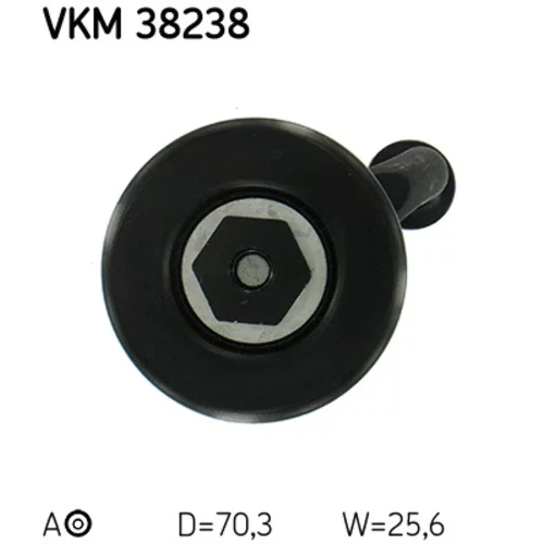 Napinák rebrovaného klinového remeňa VKM 38238 /SKF/ - obr. 6