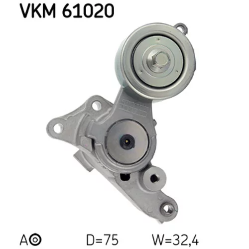 Napinák rebrovaného klinového remeňa VKM 61020 /SKF/ - obr. 1