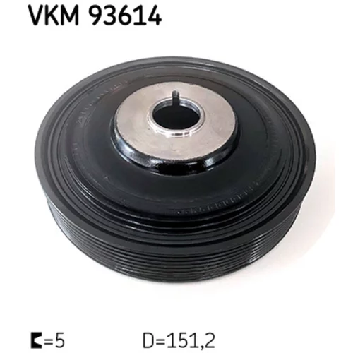 Remenica kľukového hriadeľa SKF VKM 93614