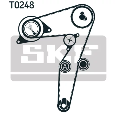 Sada ozubeného remeňa VKMA 02195 /SKF/ - obr. 1