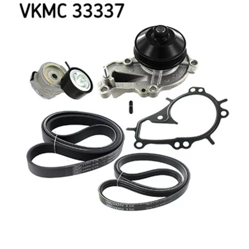 Vodné čerpadlo + sada klinového remeňa SKF VKMC 33337