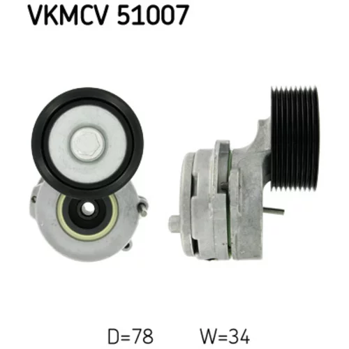 Napinák rebrovaného klinového remeňa SKF VKMCV 51007